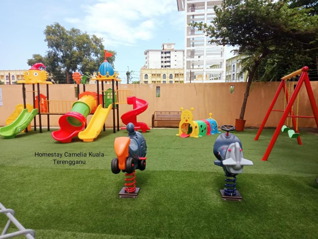 Anggerik Camelia Homestay Apartment Ladang Tok Pelam كُوالا تيرينغانو المظهر الخارجي الصورة